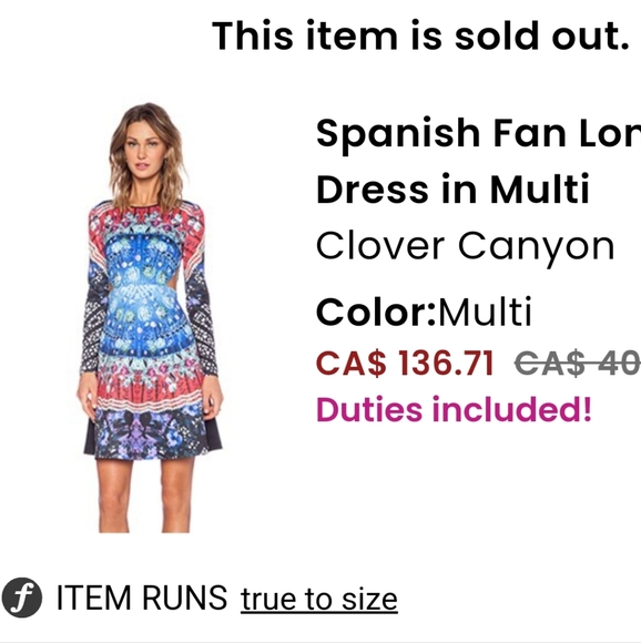 Clover Canyon × Revolve Dress - Picture 5 of 14